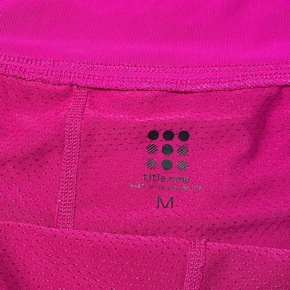 Title Nine Hot Pink Striped Women's Skort Size M - Picture 5 of 9